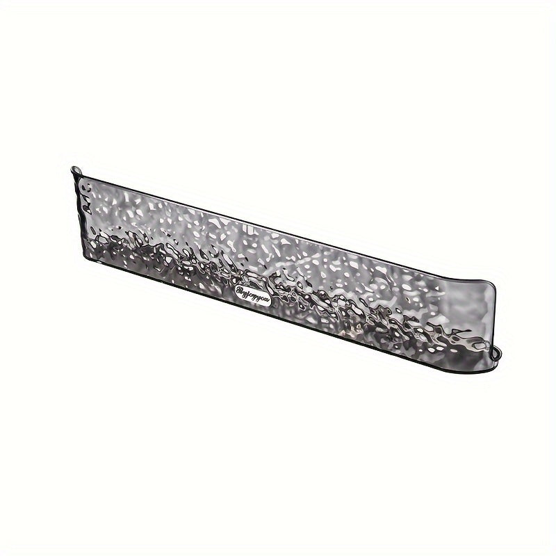 A modern style plastic kitchen sink splash baffle for bathroom countertop side protection, splash baffle for sink