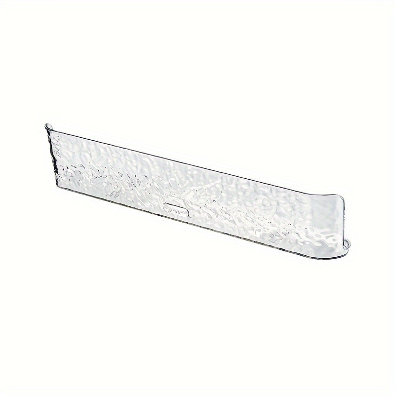 A modern style plastic kitchen sink splash baffle for bathroom countertop side protection, splash baffle for sink